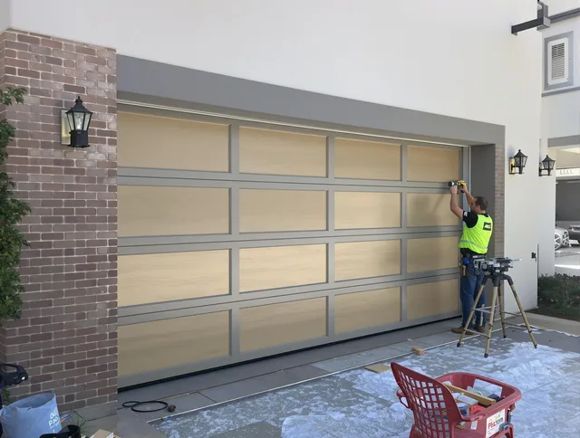 Garage door replacement service by Lakewood Garage Door Repair in Lakewood