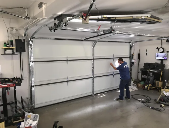 Professional garage door repair service by Lakewood Garage Door Repair in Lakewood